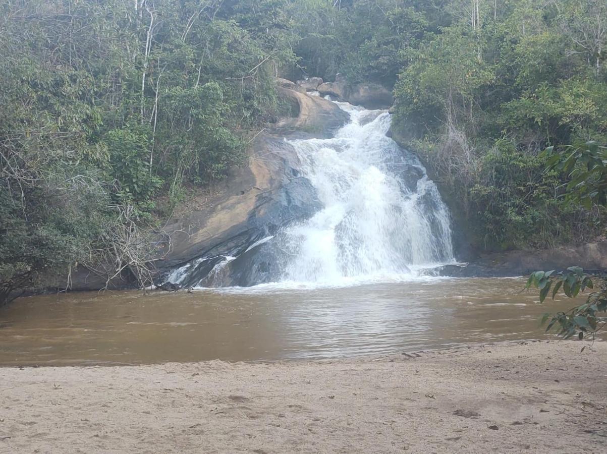 Casa De Campo Banheira, Lareira E Cachoeira Pedra Azul  Exterior foto