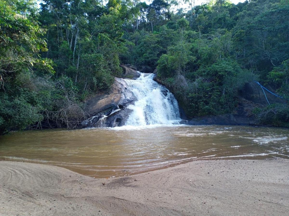 Casa De Campo Banheira, Lareira E Cachoeira Pedra Azul  Exterior foto