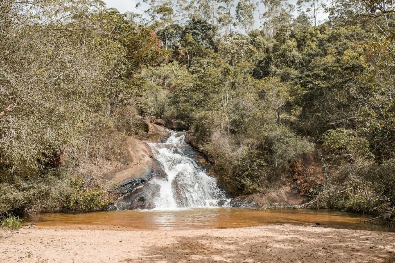 Casa De Campo Banheira, Lareira E Cachoeira Pedra Azul  Exterior foto